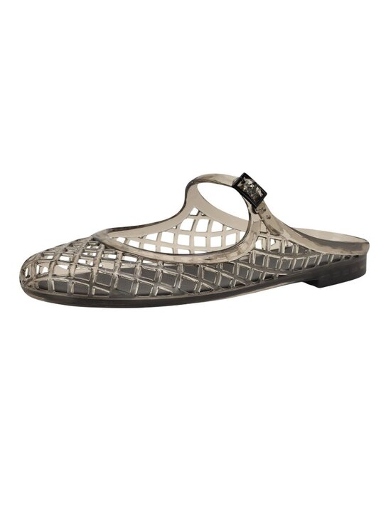 Nine West Shoes - NWT Nine West Round Toe Slip-On Woven Jelly Mule WNYUNNY3 Black 6M